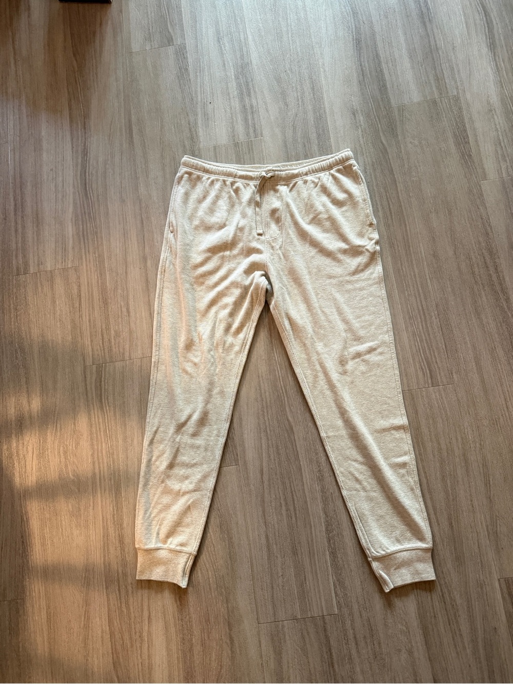 J. Crew Cream Knit Joggers Sweatpants TALL